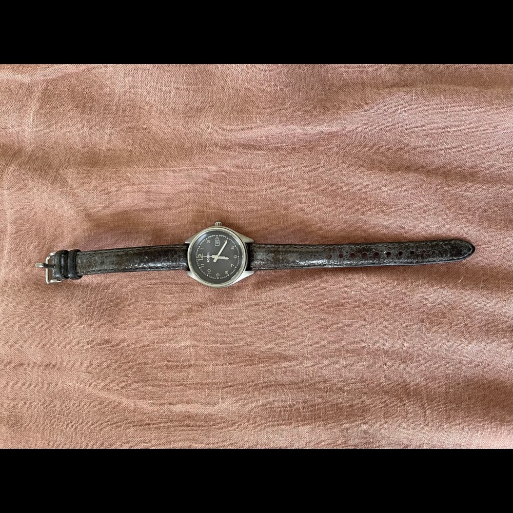Fossil Distressed Gunmetal Women’s Watch
